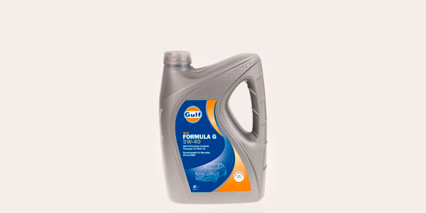 Aceite Sintetico 5w40 Gulf Formula G 4 L Nafta Diesel